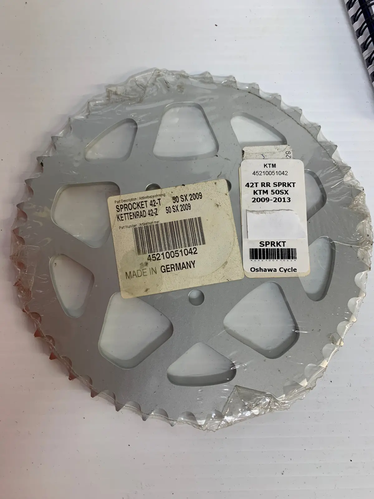 Ktm 50Sx Rear Sprocket 42T 1