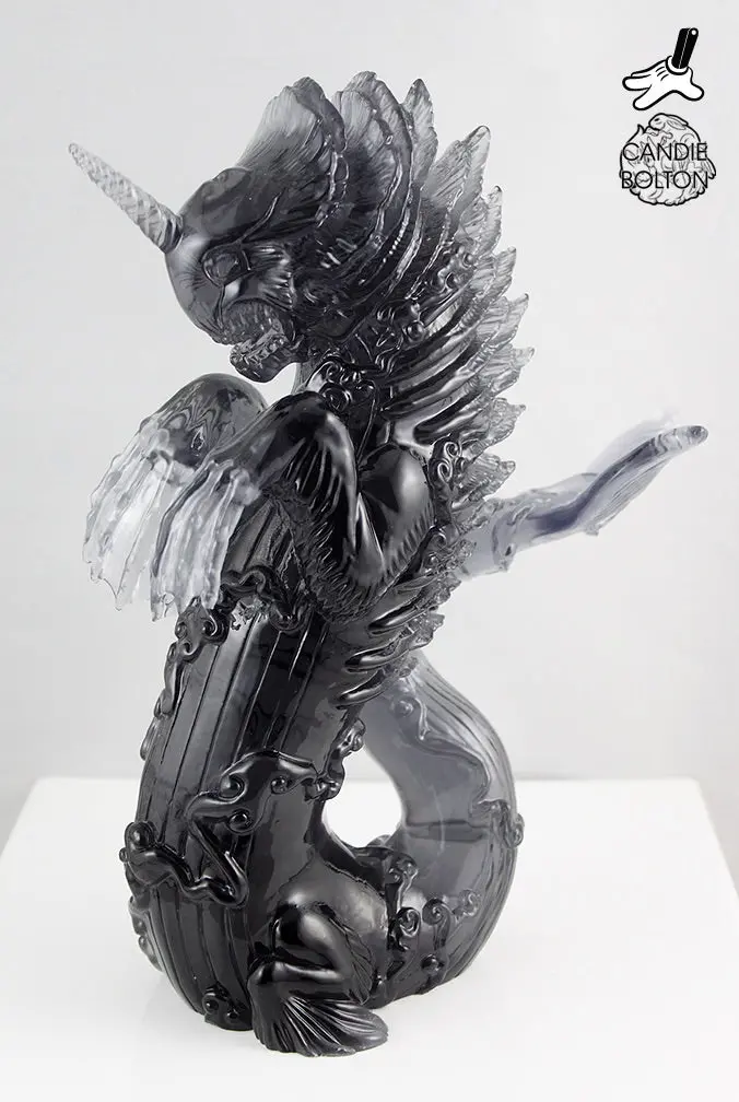Candie Bolton "Black Smoked" Resin Bake-Kujira 1