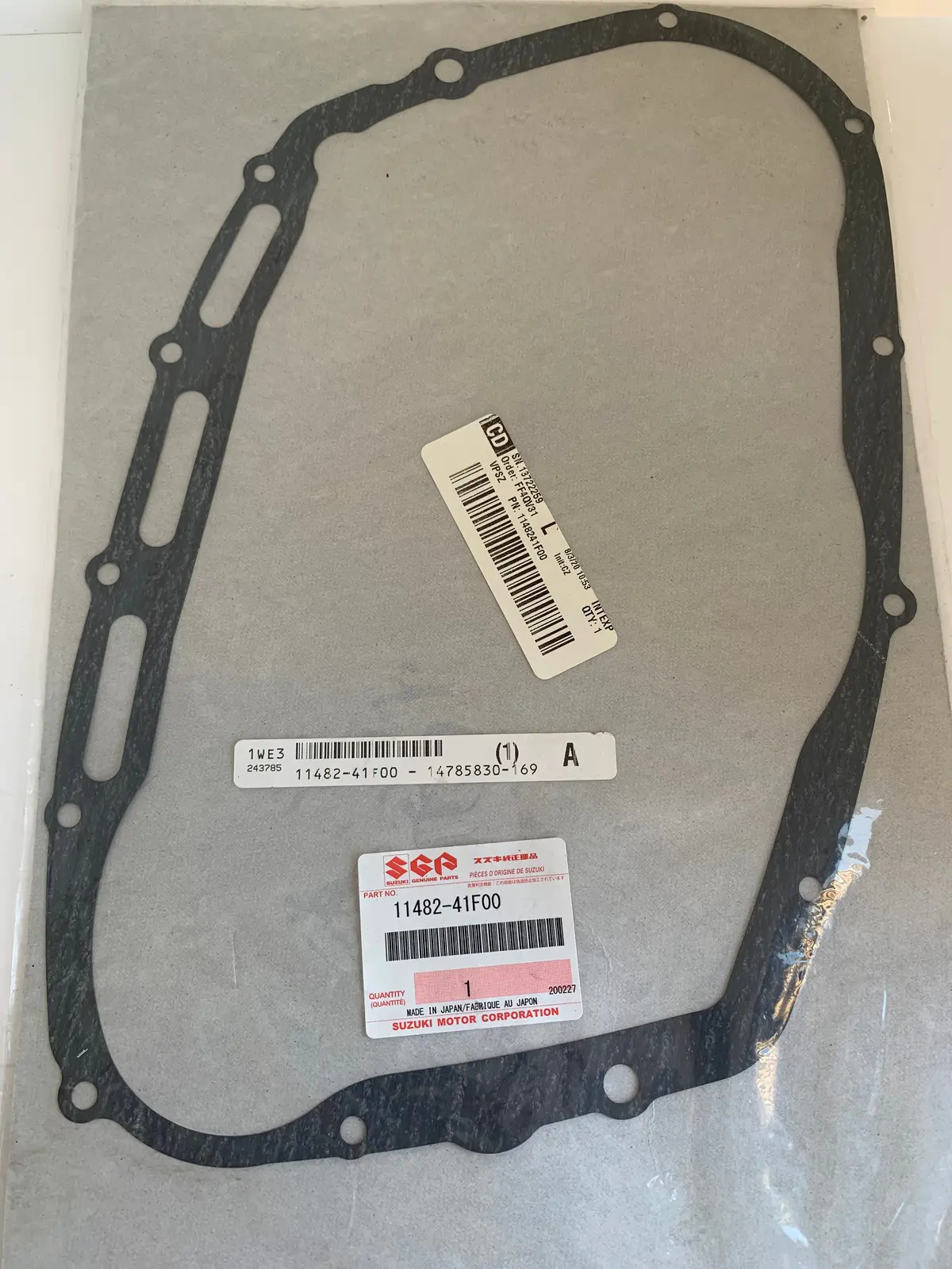Vz800 M50 Blvd Clutch Cover Gasket 1