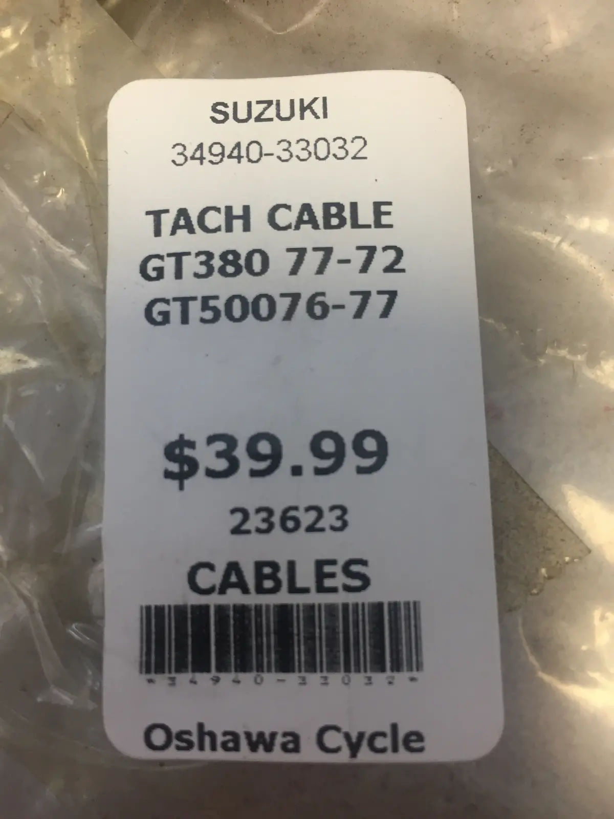 Gt380 Gt500 Tach Cable 1