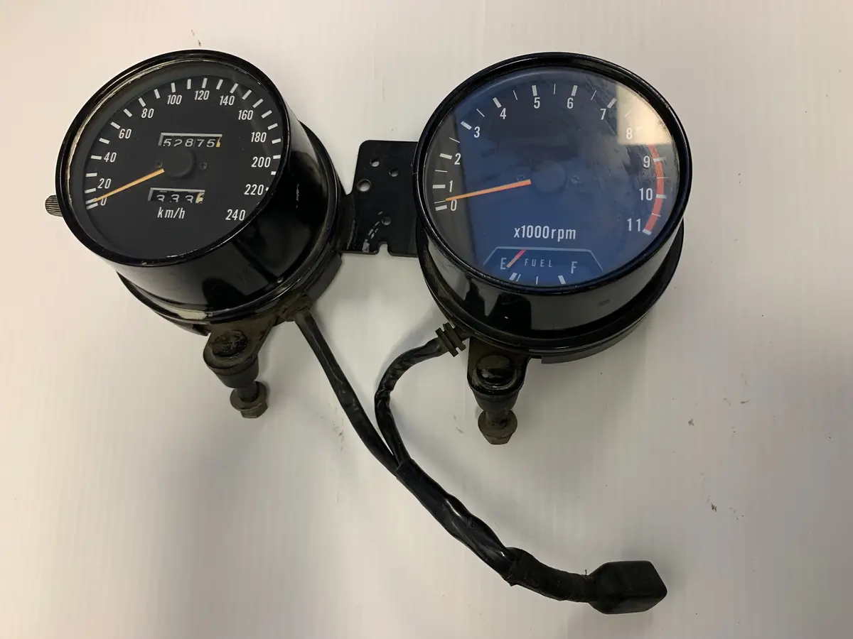 Kz1000 Shaft Speedo Tach Gauges 1