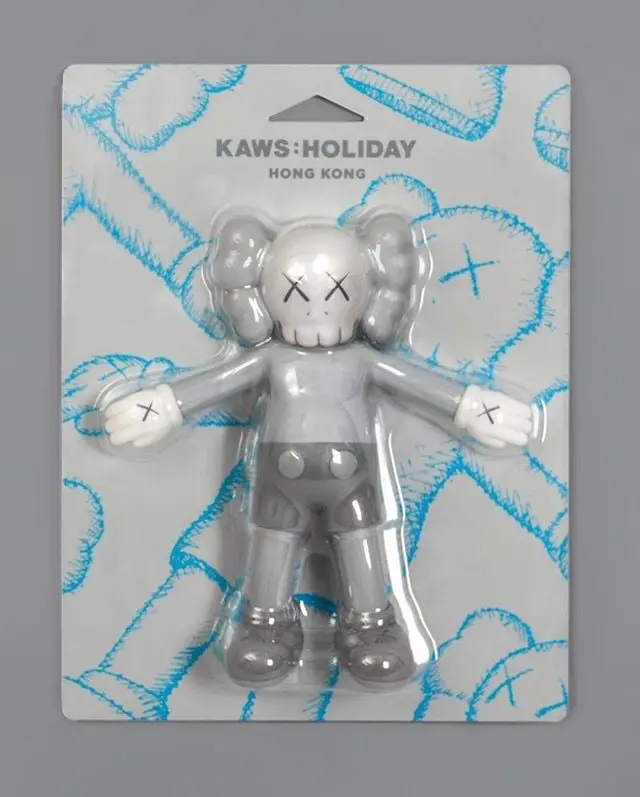 Kaws Holiday Hong Kong Grey Bath Toy 1