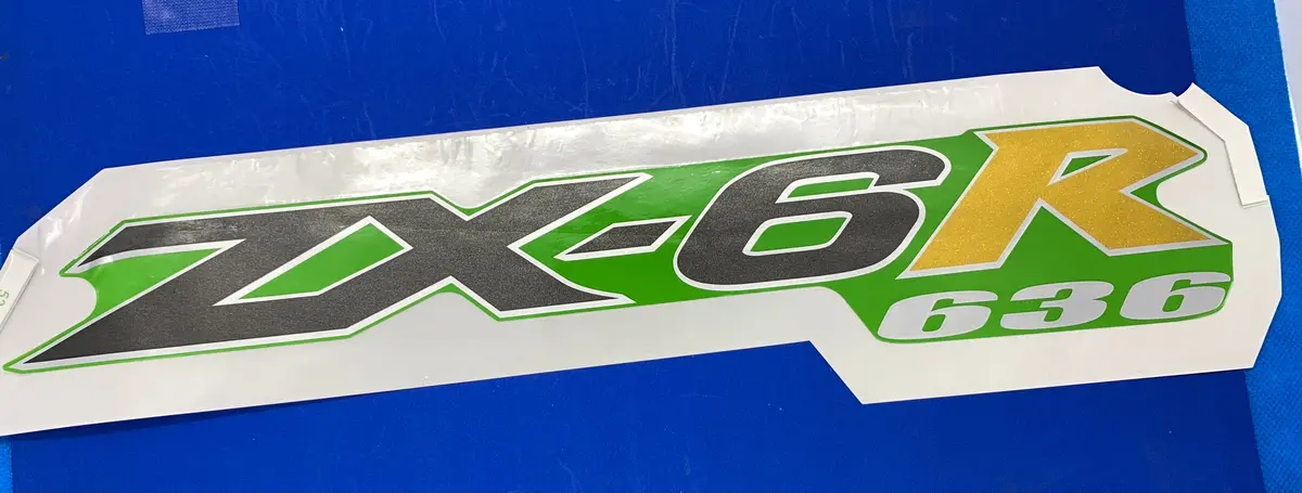 Zx-6R 636 Lower Right Decal 1