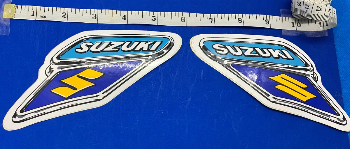 Suzuki 6" Tank Decals 1