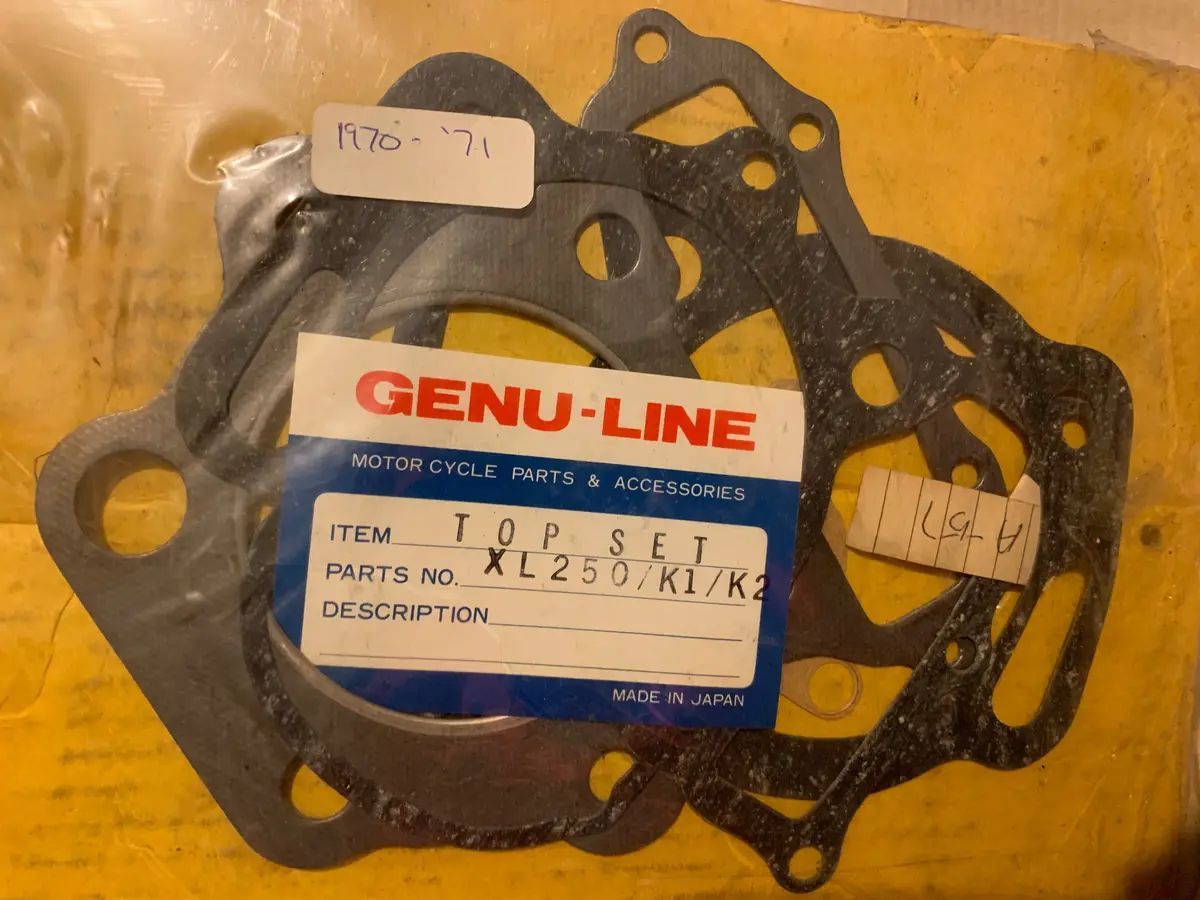 Xl250 K1 K2 Top Gasket Set 1