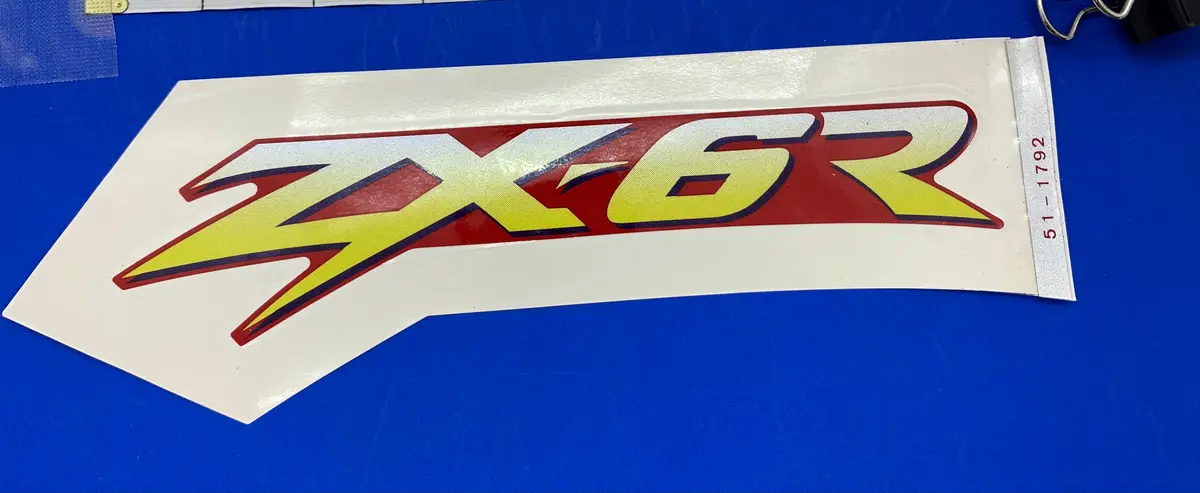 Zx-6R Upper Cowl Decal 1