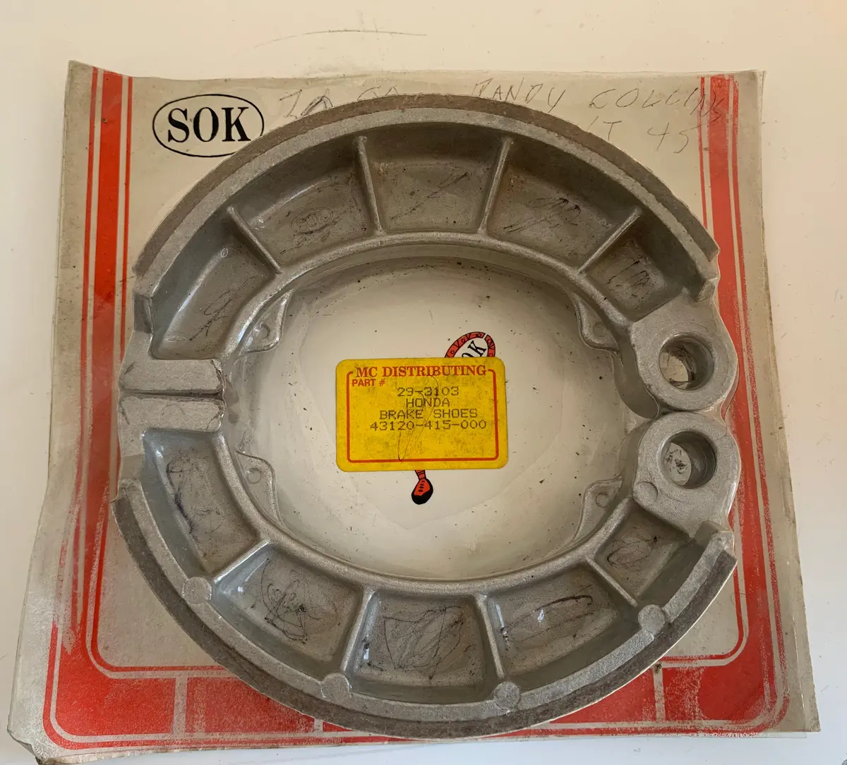 Cx Vt Cb Rear Brake Shoes 1