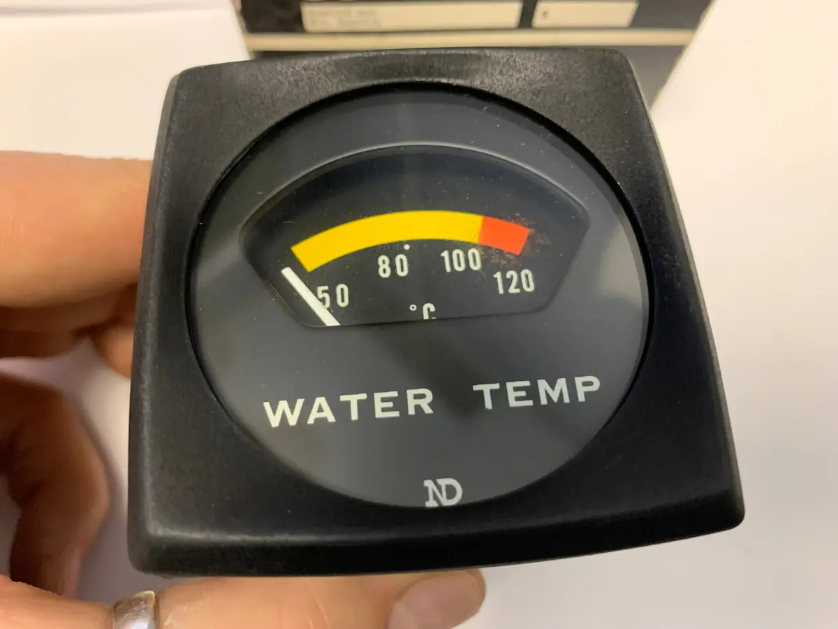 Vintage Skidoo Elite Blizzard Water Temp Gauge 1