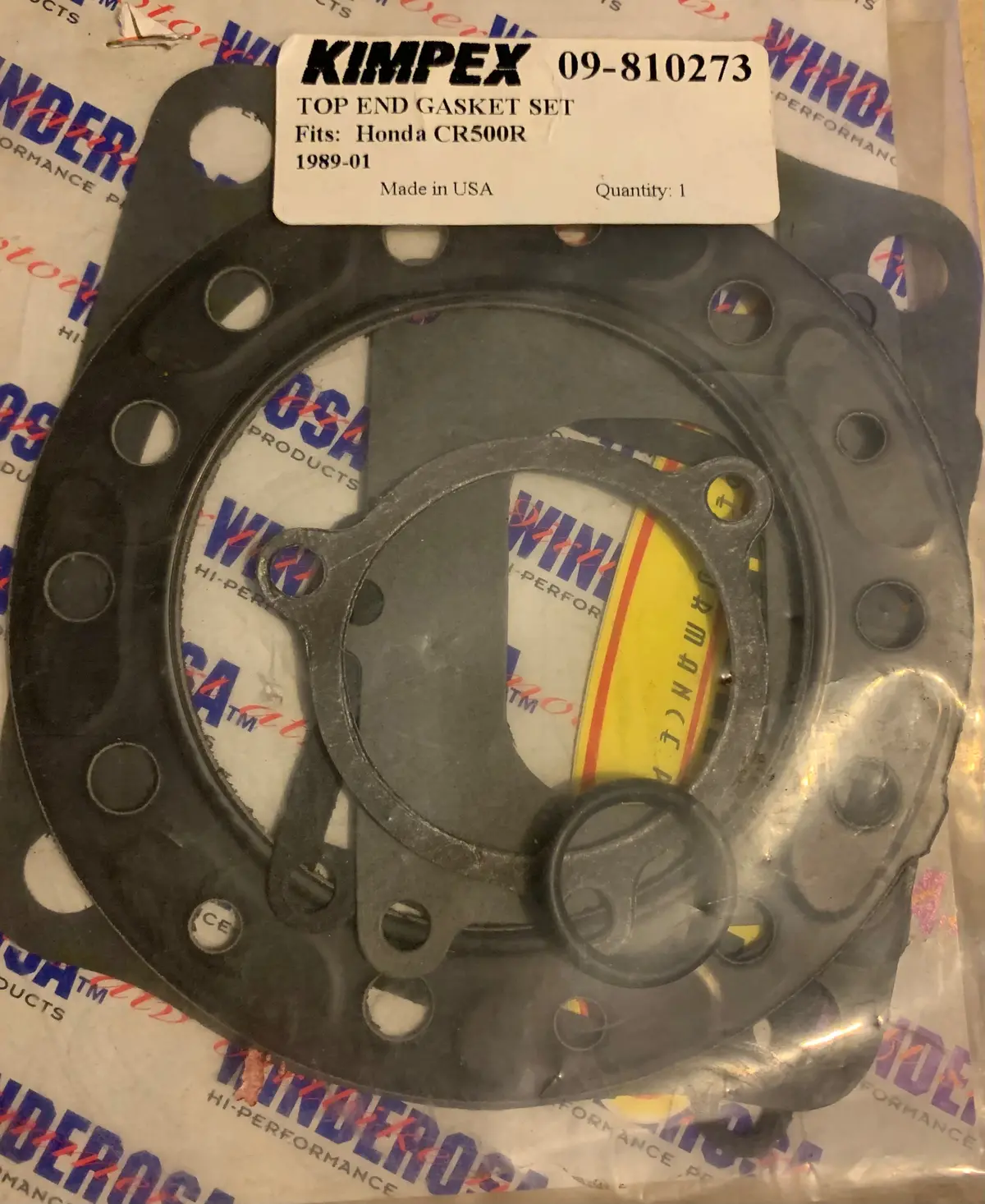 Cr500 Top End Gasket Set 1