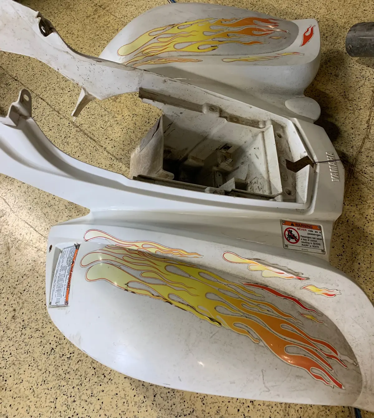 Yamaha Raptor 660 Fenders 1