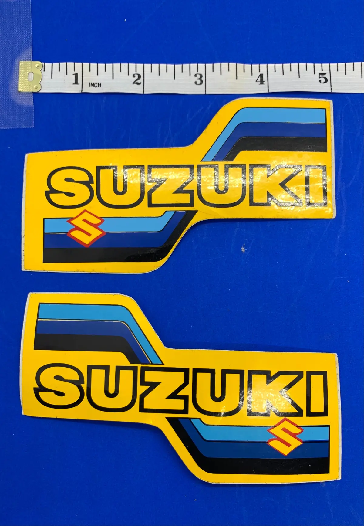 Suzuki Tank Decals 1