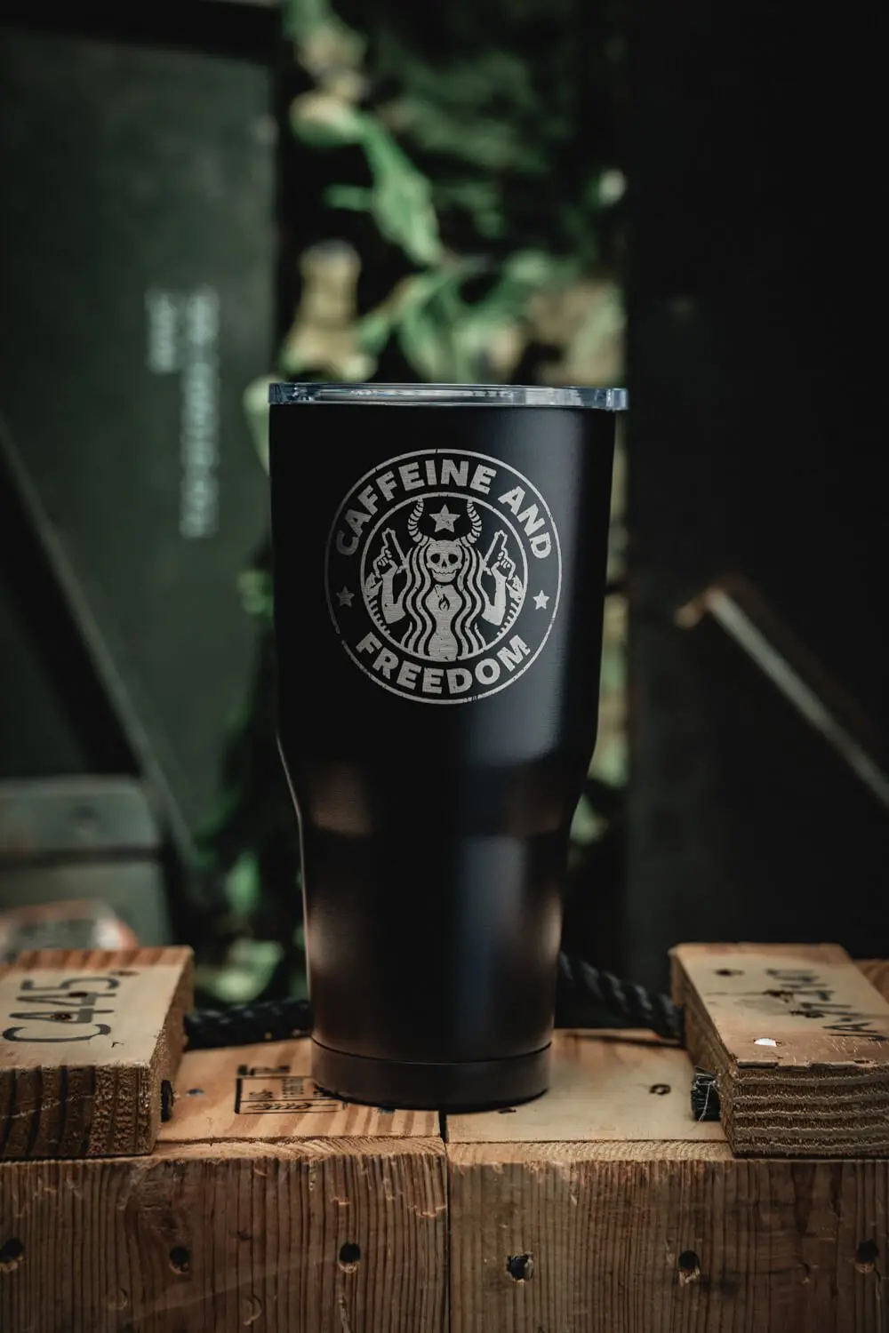 Caffeine & Freedom - 30 Oz Tumbler 1