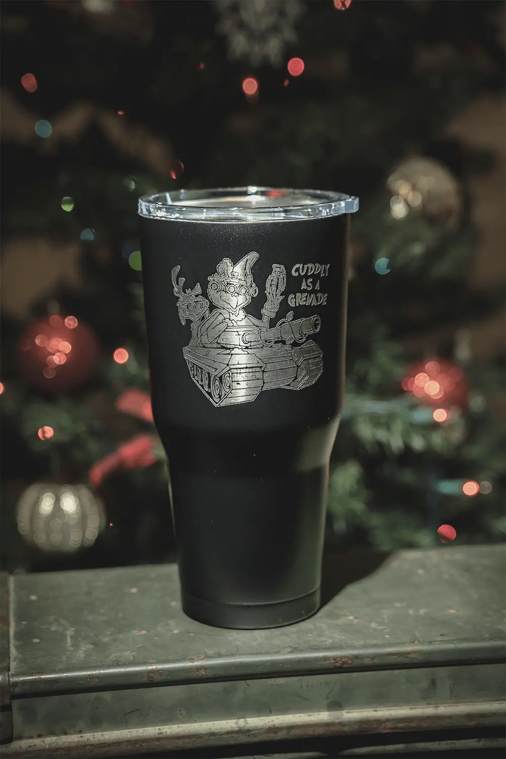 Cuddly As A Grenade - 30 Oz Tumbler 1