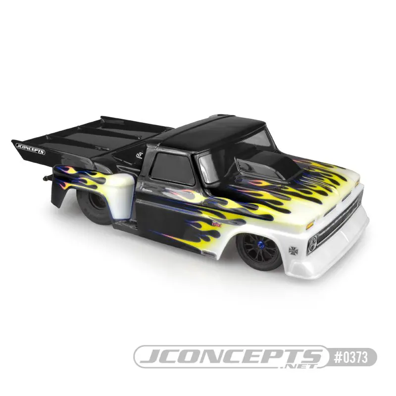 0373 Jconcepts 1966 Chevy C10 Step-Side W/ Ultra Rear Wing 1