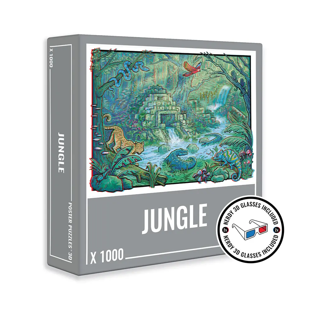 Jungle 3D 1000-Piece Puzzle 1