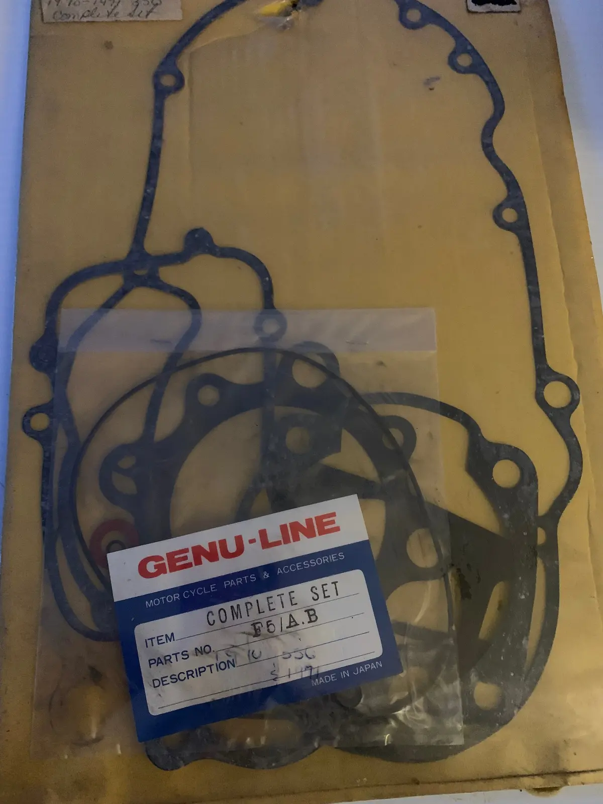 Kawasaki F5 Gasket Set 1