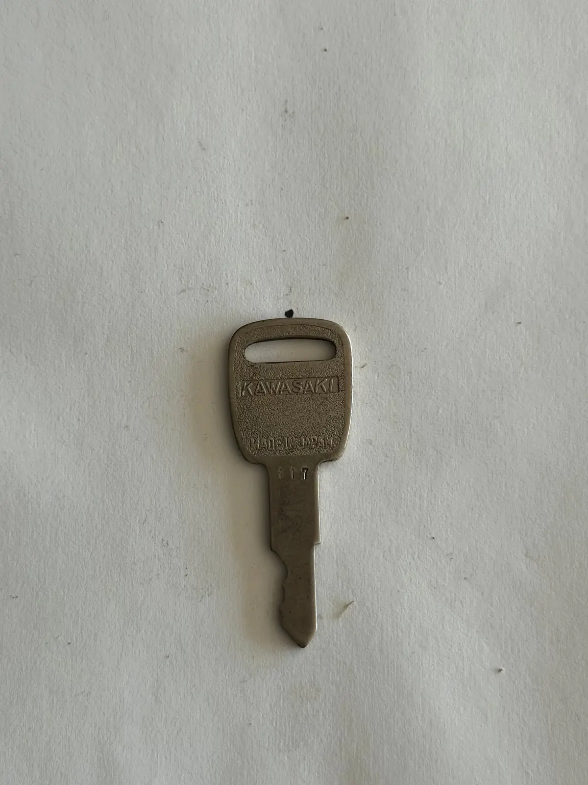 Vintage Kawasaki Key #117 1