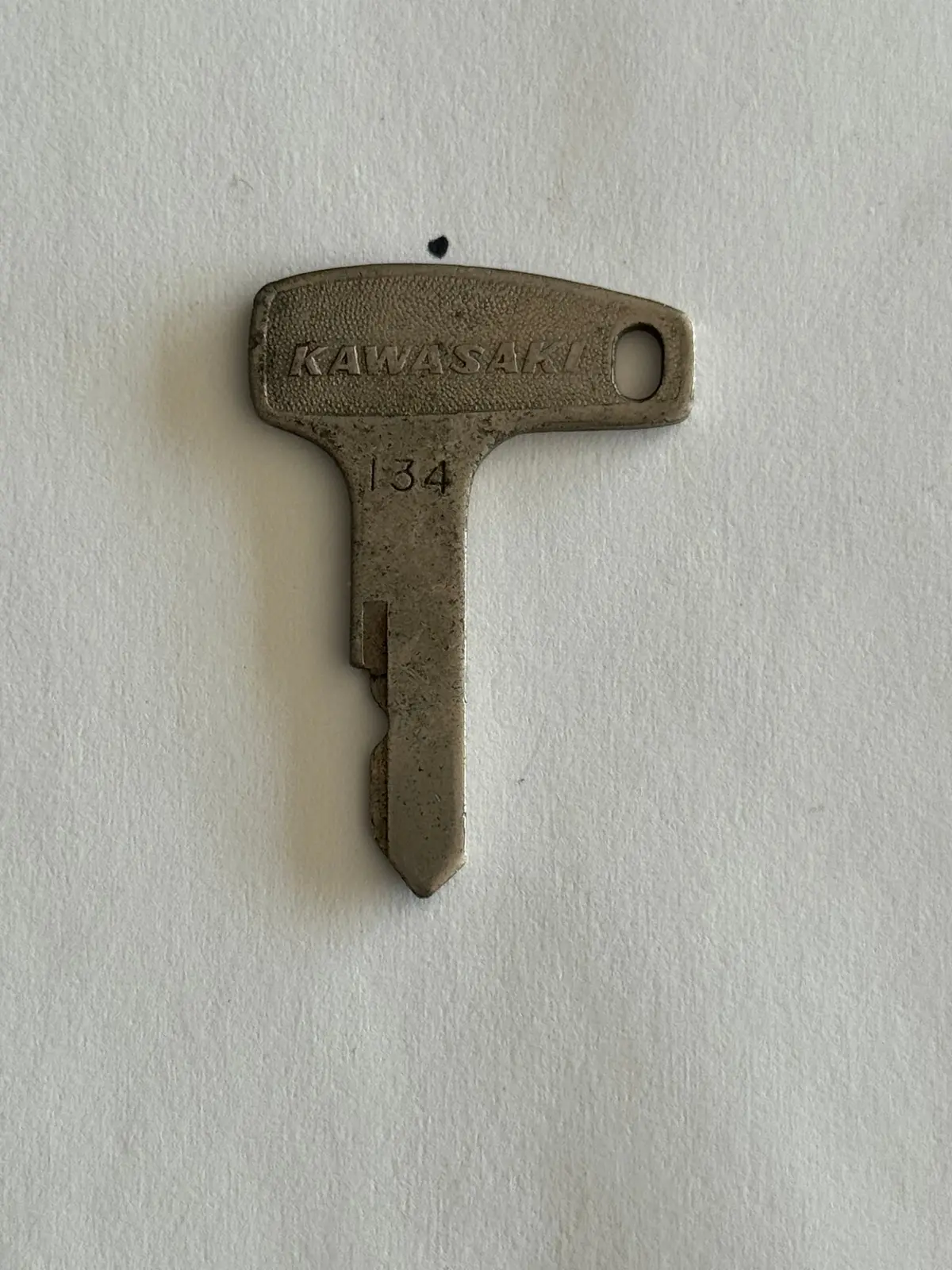Vintage Kawasaki Key Blank 134 1