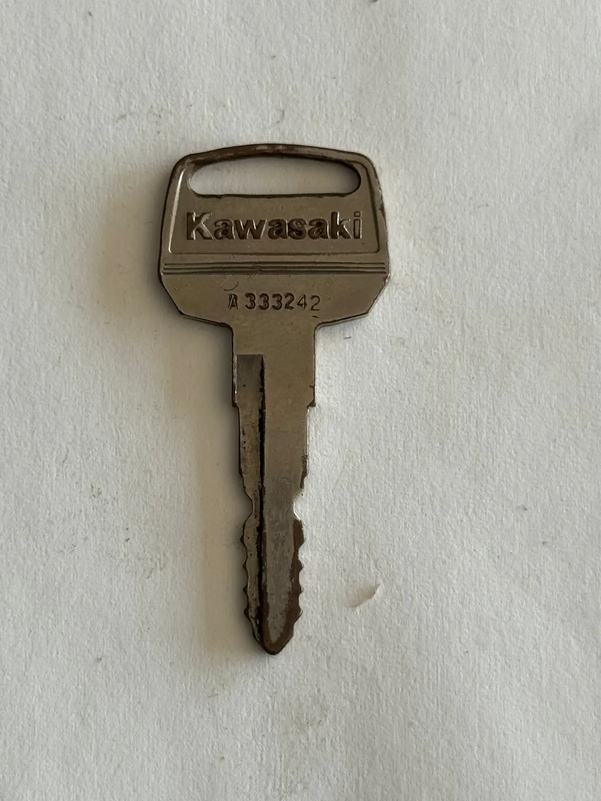 Vintage Kawasaki Key #A333242 1