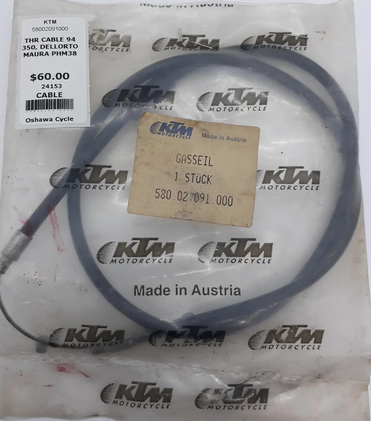 Ktm 350 Throttle Cable 1