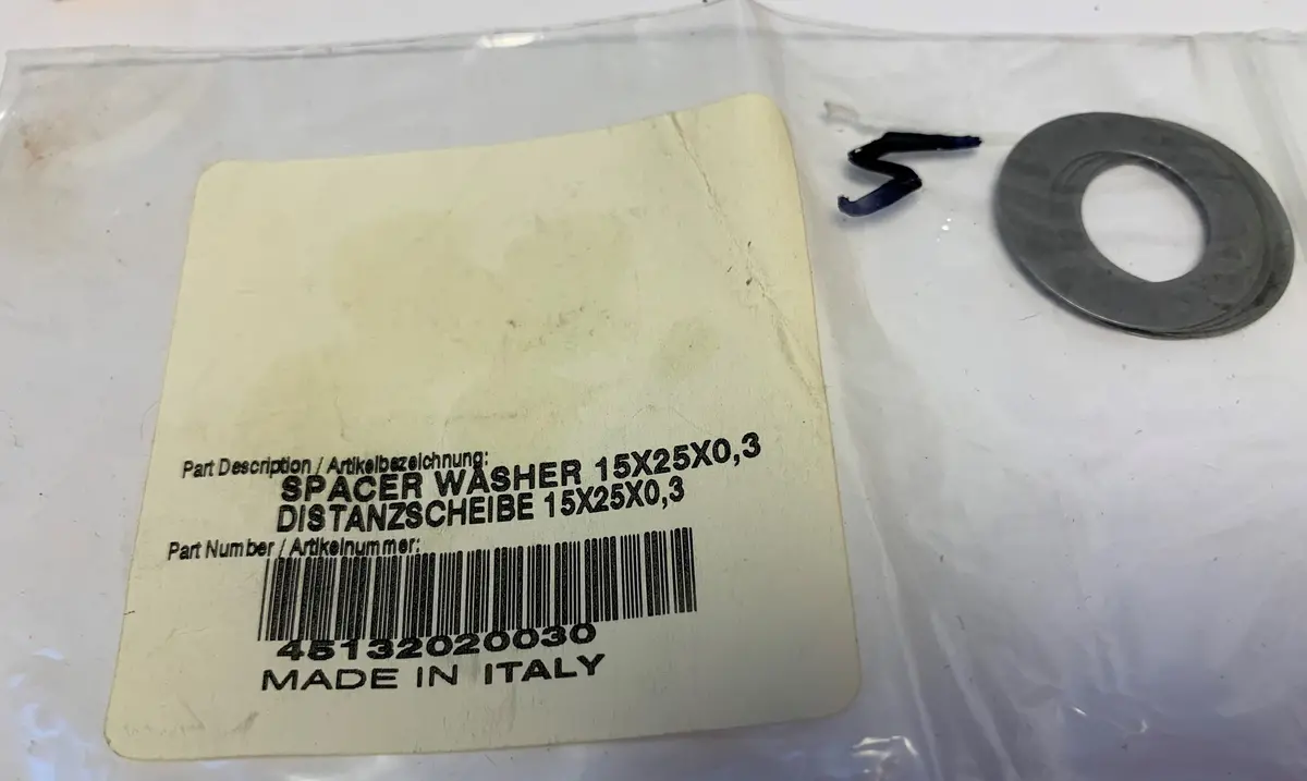 Ktm Spacer Washer 1