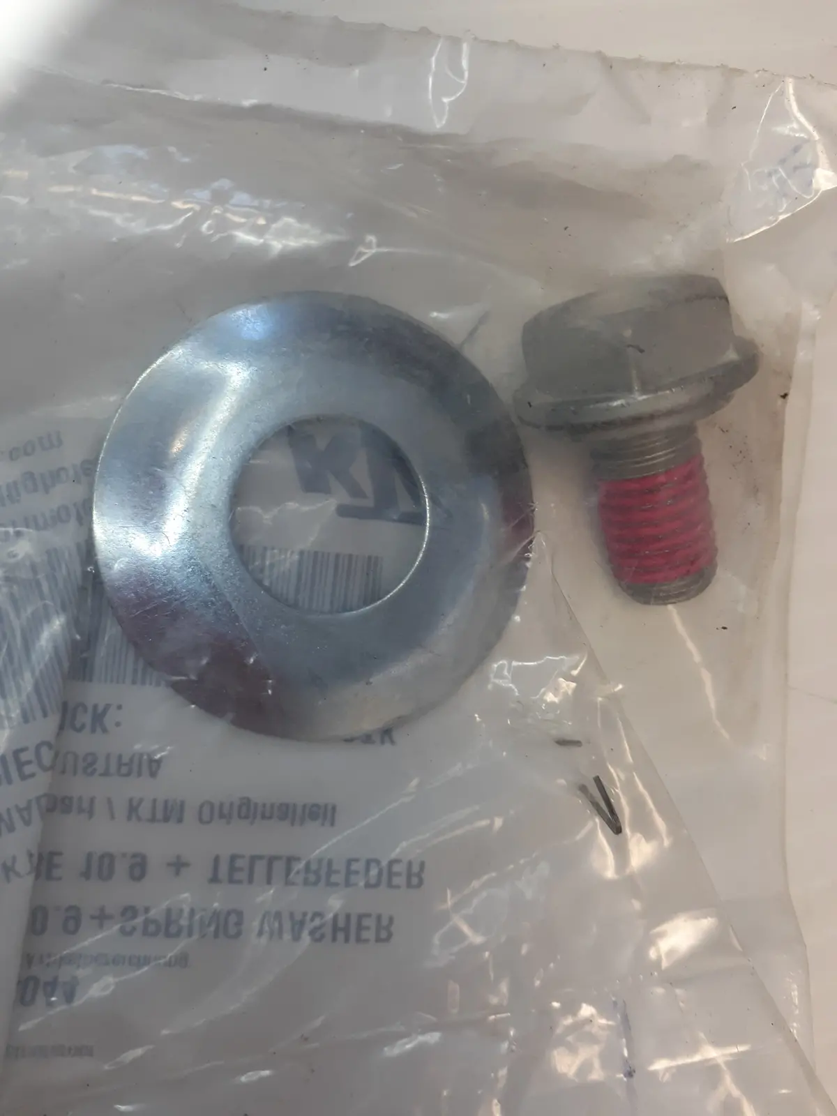 Ktm Spring Washer And Screw 1