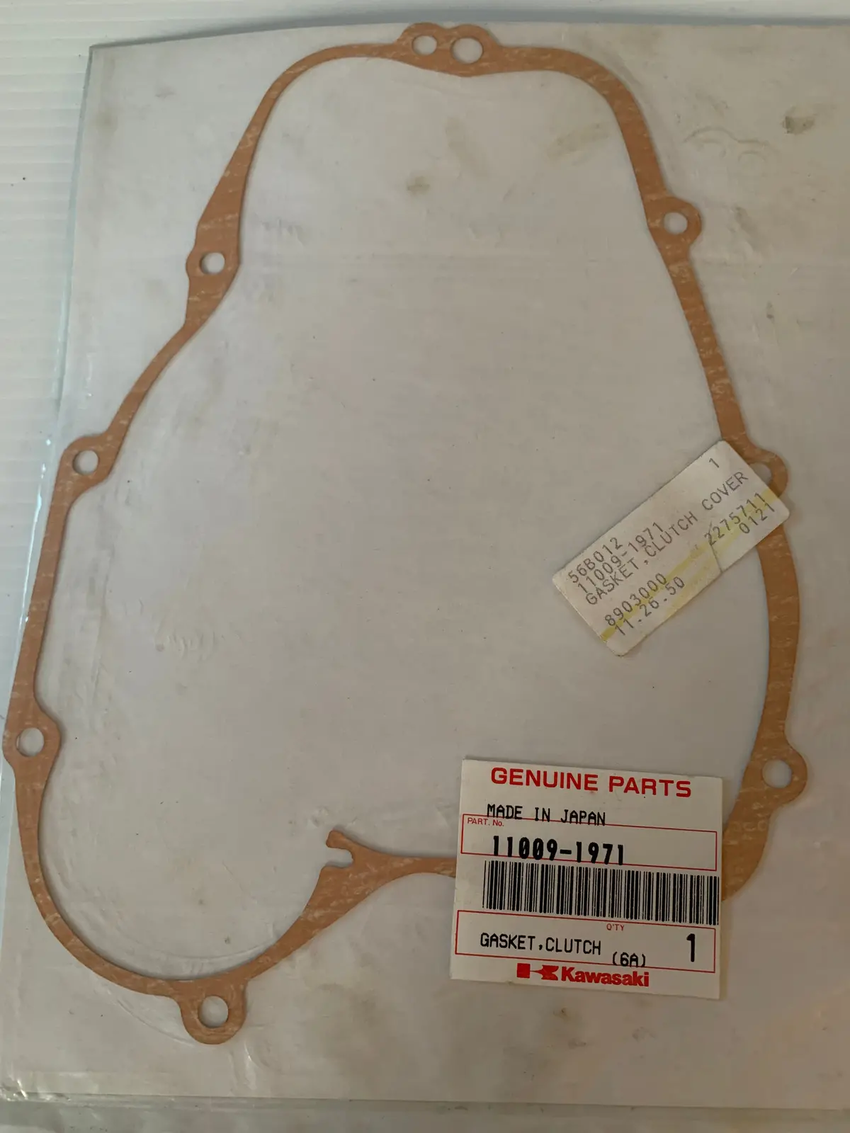 Kx100 Clutch Cover Gasket 1