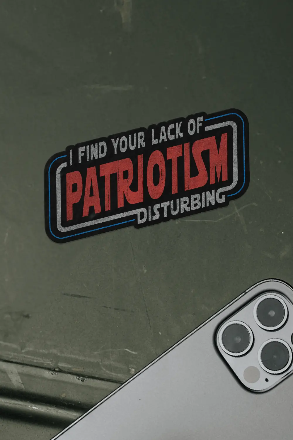Lack Of Patriotism - Sticker 1