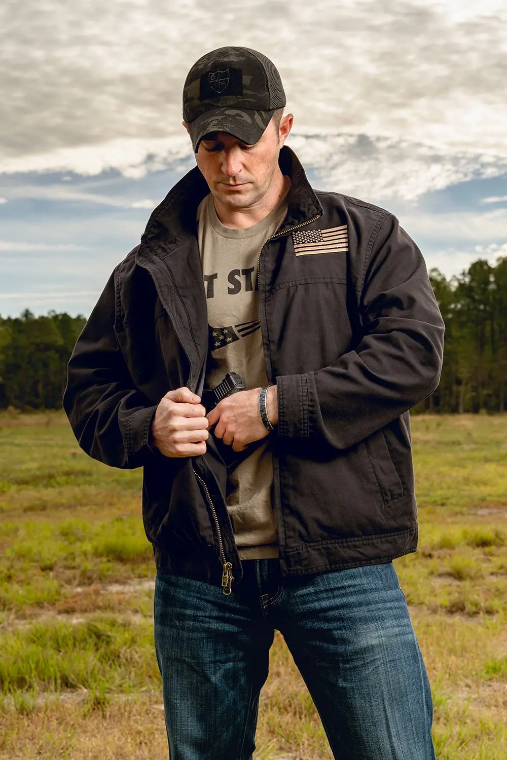Lightweight Conceal Carry Jacket 1