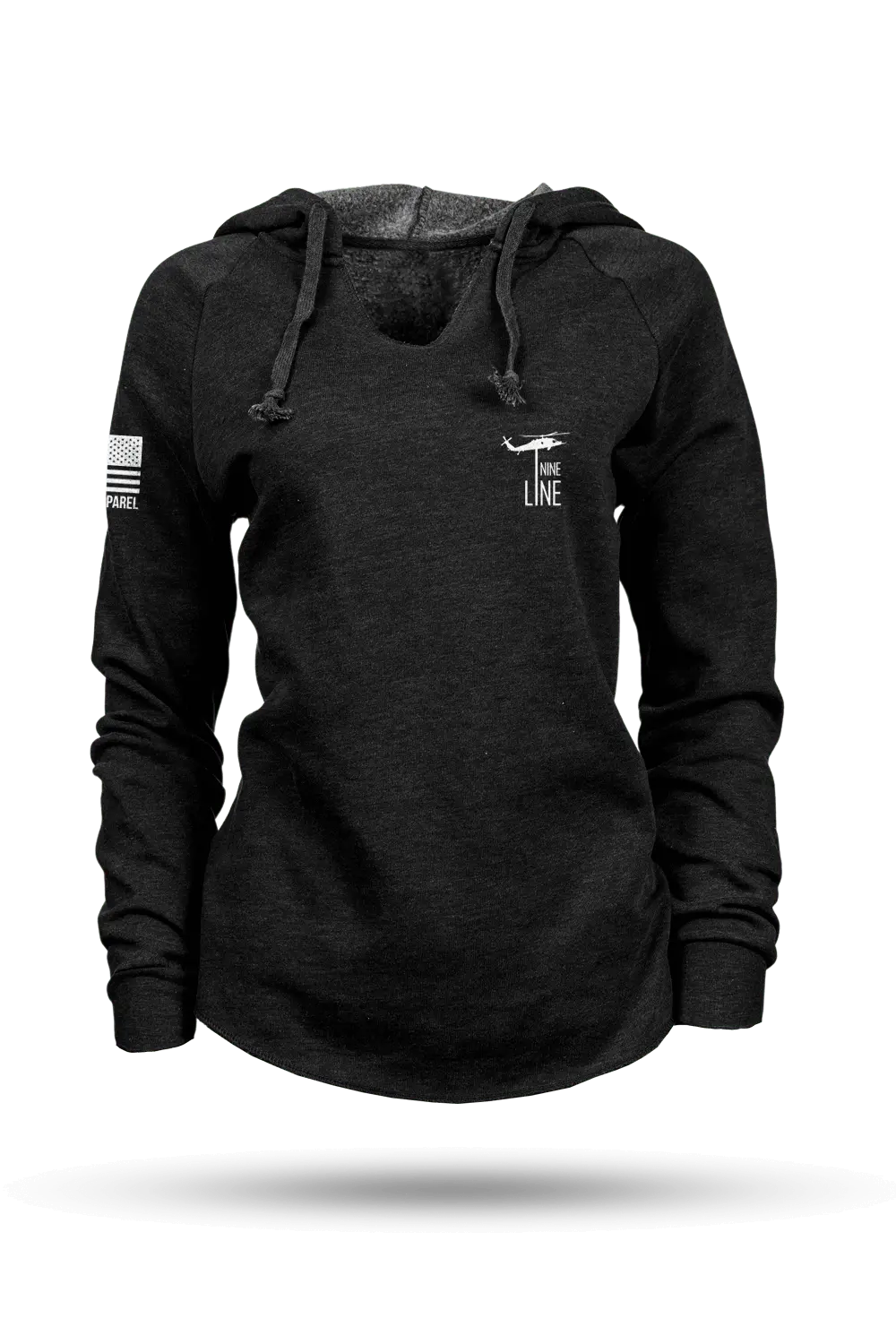 Basic - Lightweight Women's V-Neck Hoodie 1