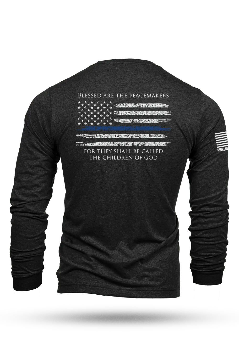 Thin Blue Line - Long-Sleeve T-Shirt 1