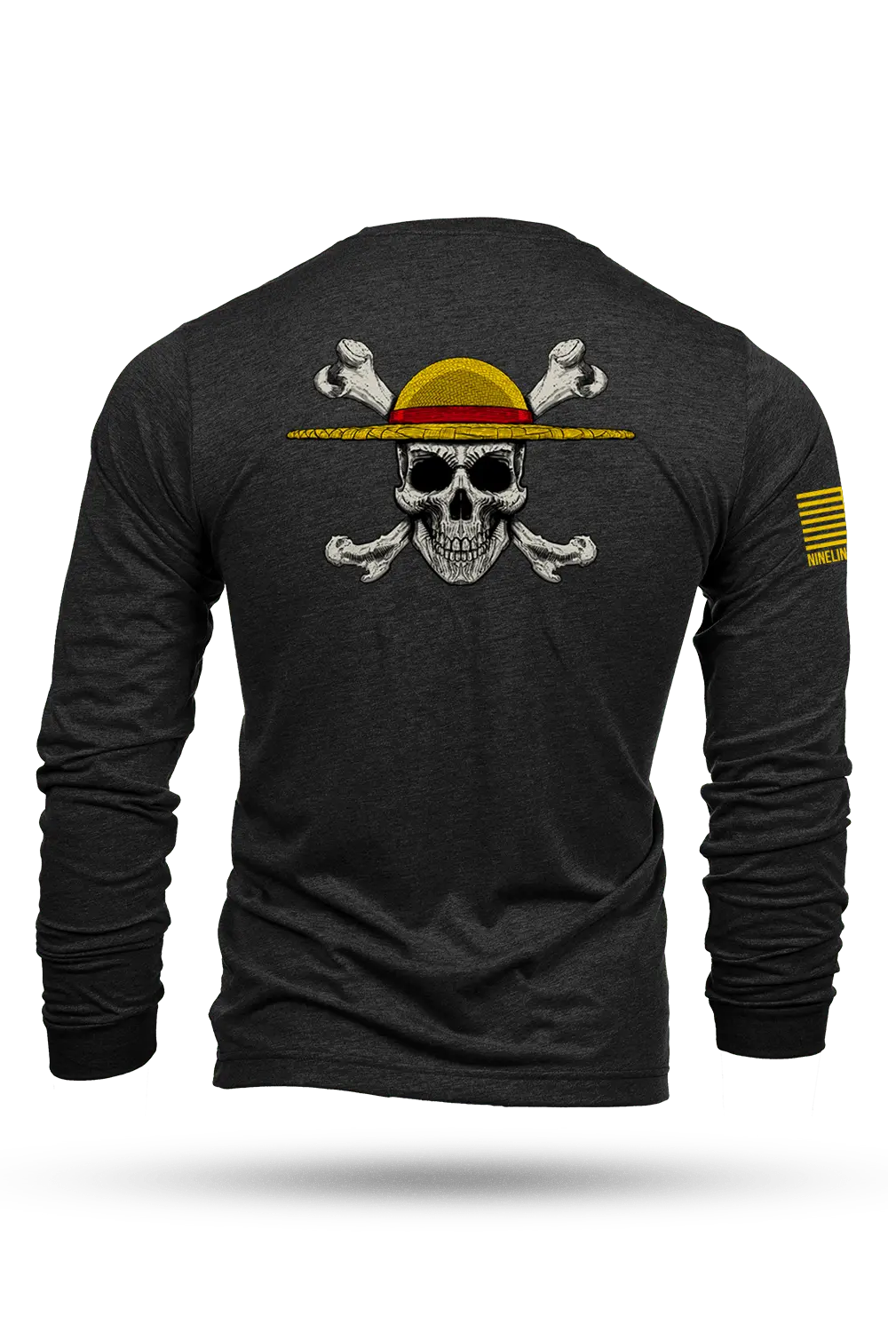 Straw Hat - Long Sleeve Tri-Blend 1