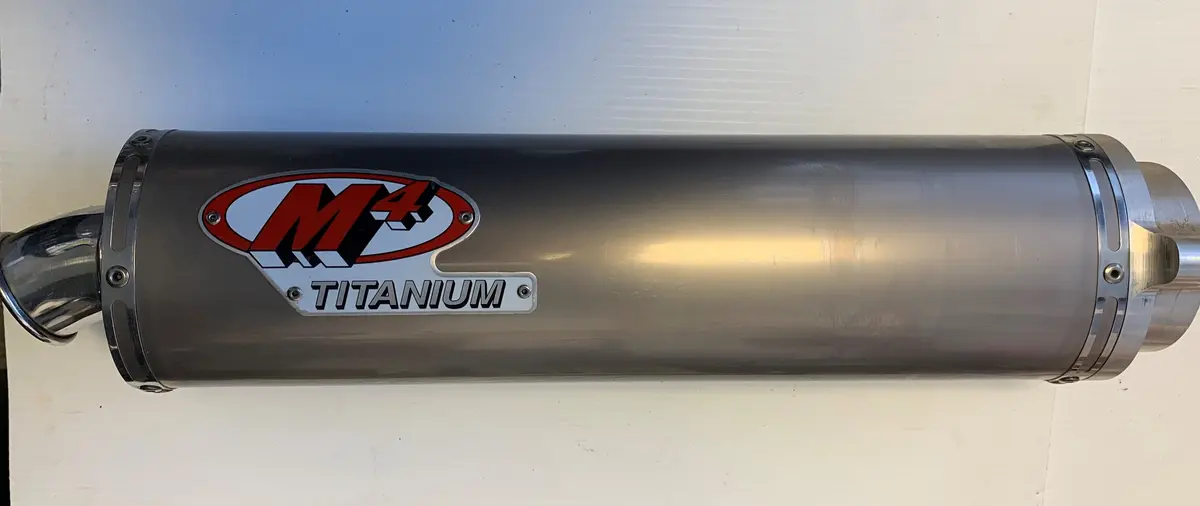 Cbr929 M4 Titanium Muffler 1