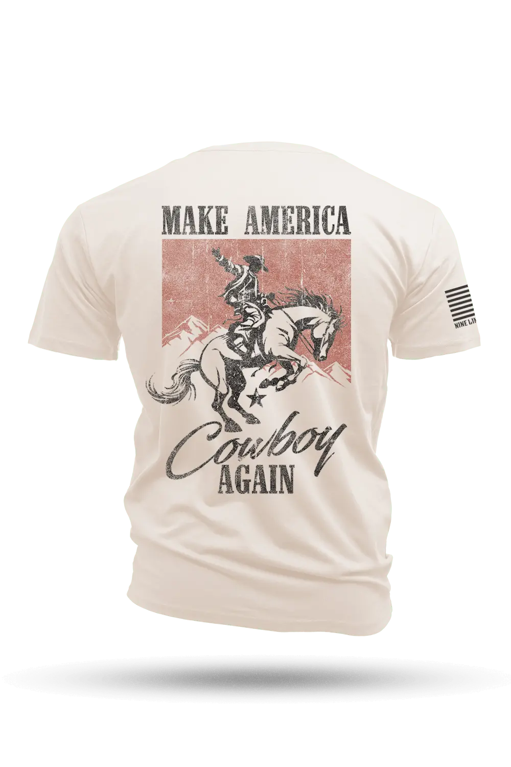 Make America Cowboy Again - Cotton T-Shirt 1