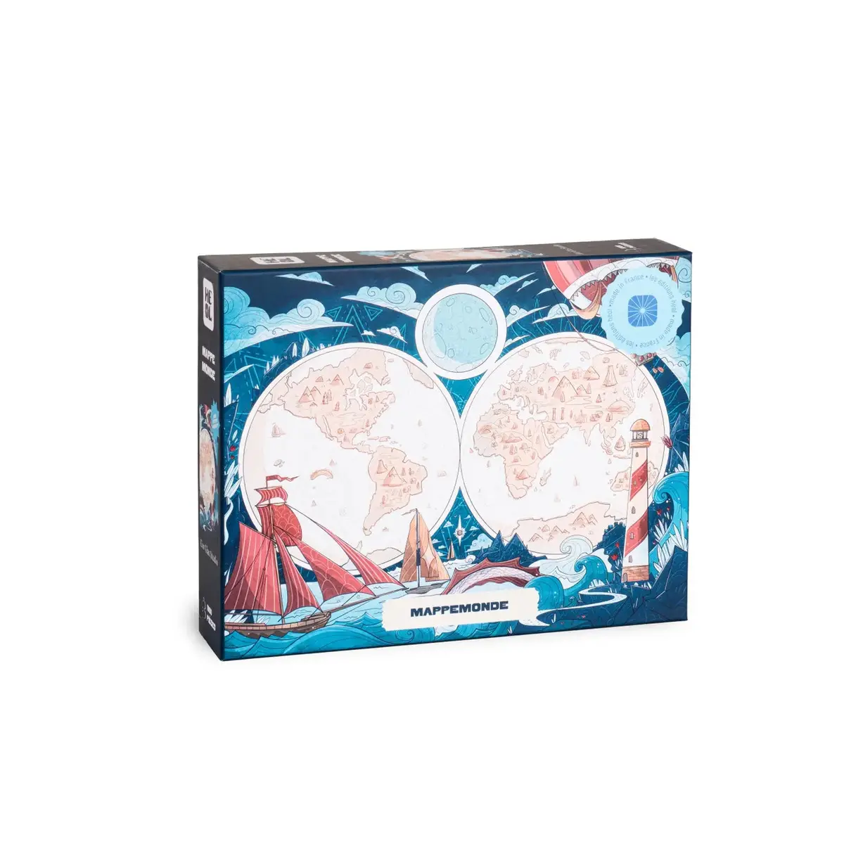 Mappemonde 1000-Piece Puzzle 1