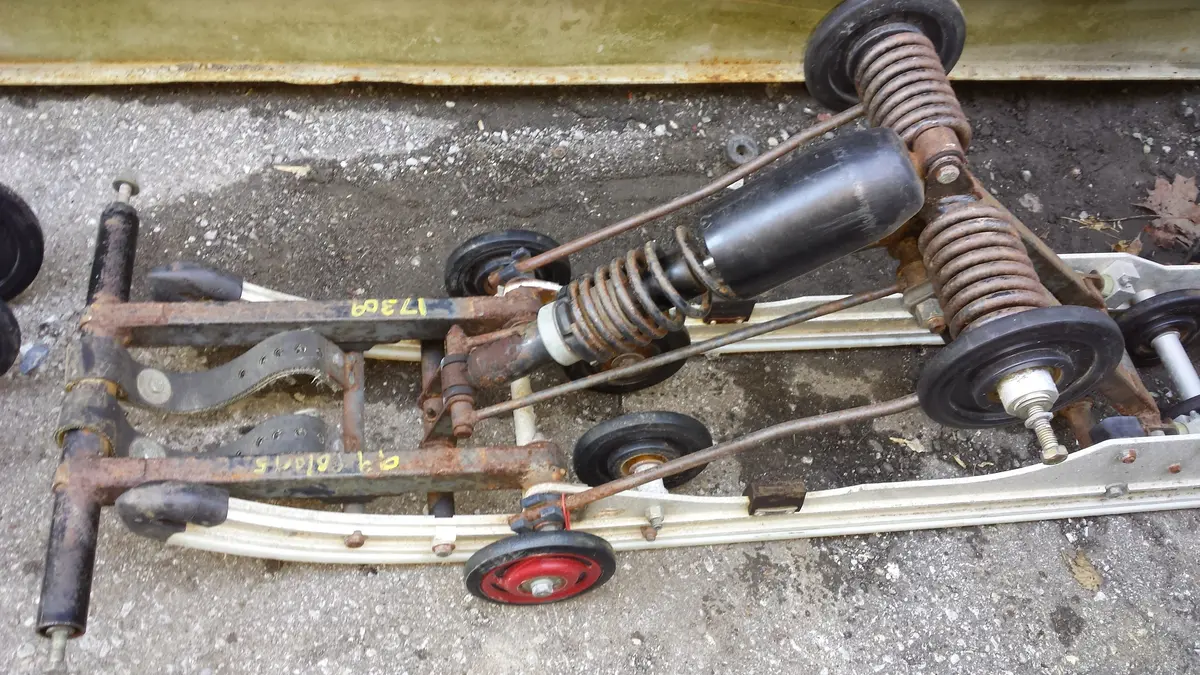 Polaris X-12 Rear Suspension 1