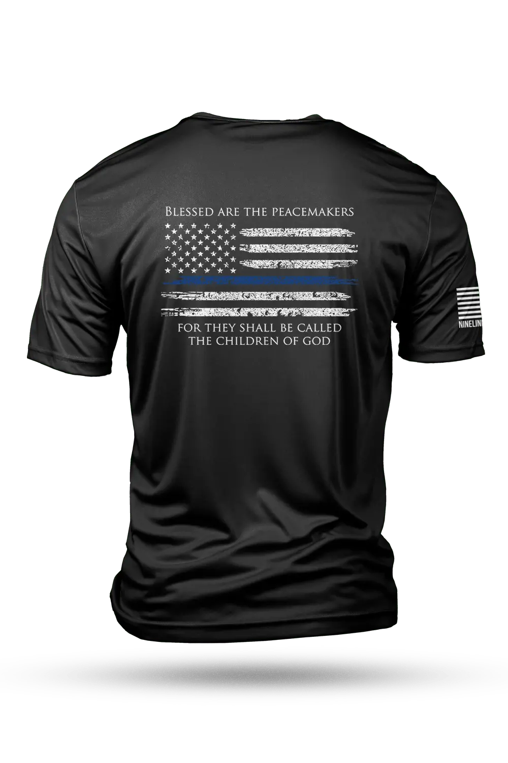 Thin Blue Line - Moisture Wicking T-Shirt 1