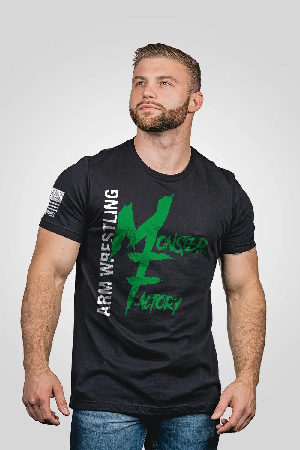 Monster Arm Wrestling - Men's T-Shirt 1