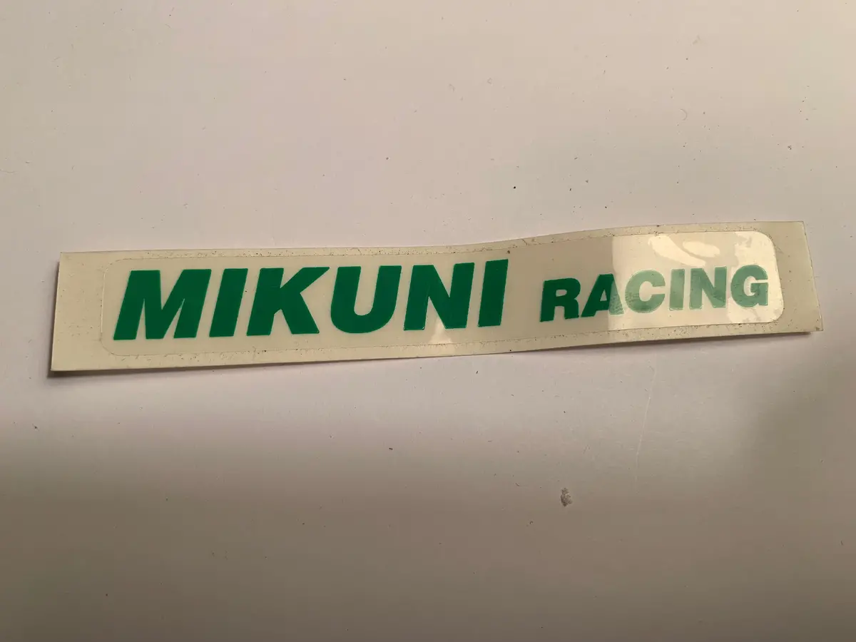 Mikuni Racing Decal 1