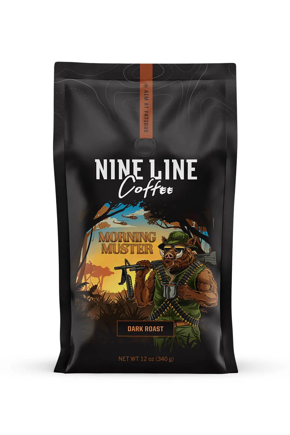 Morning Muster Dark Roast - Ground Coffee | 12Oz 1