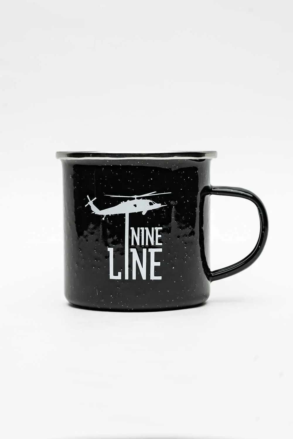 Nine Line Enamel Coated Iron Camp Mug 1