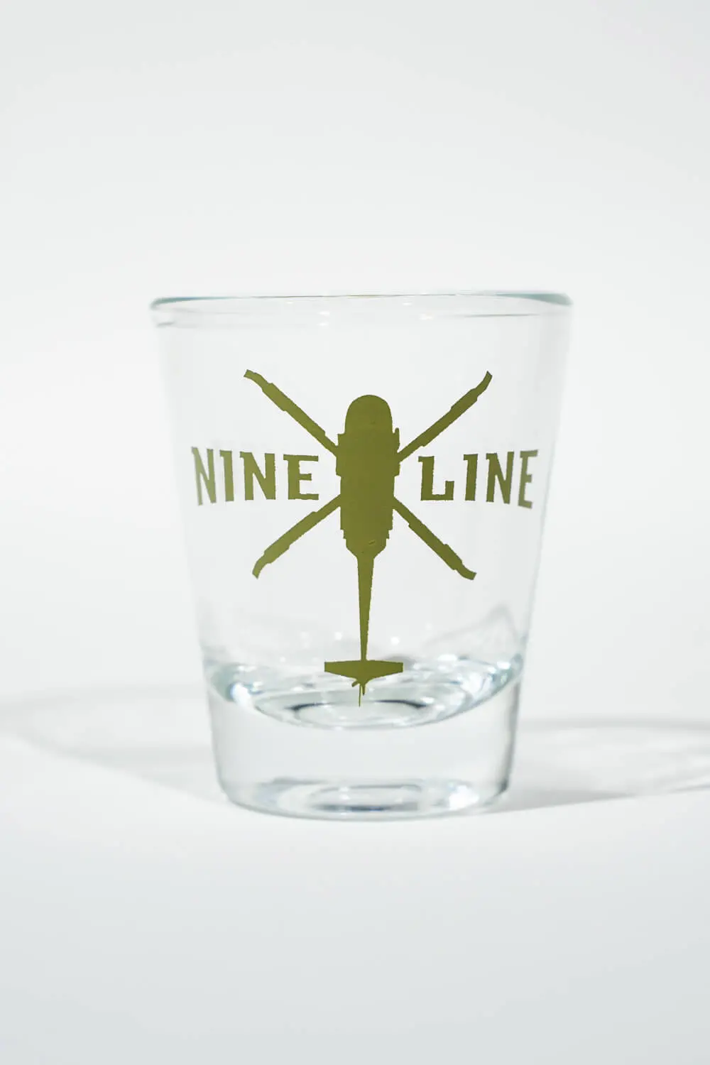 Nine Line Helo Shot Glass 1