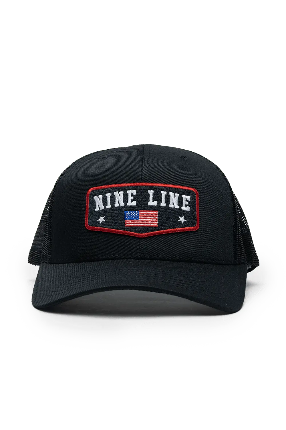 Nine Line Logo With Flag - Snap Back Hat 1