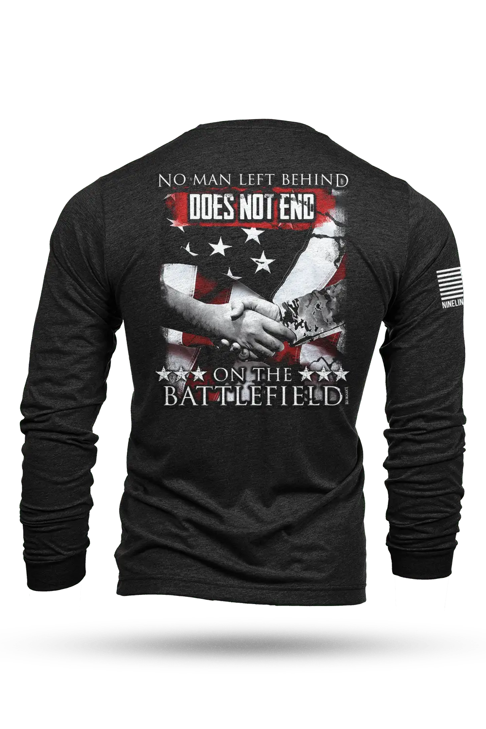 No Man Left Behind - Nine Line Foundation - Long-Sleeve Shirt 1
