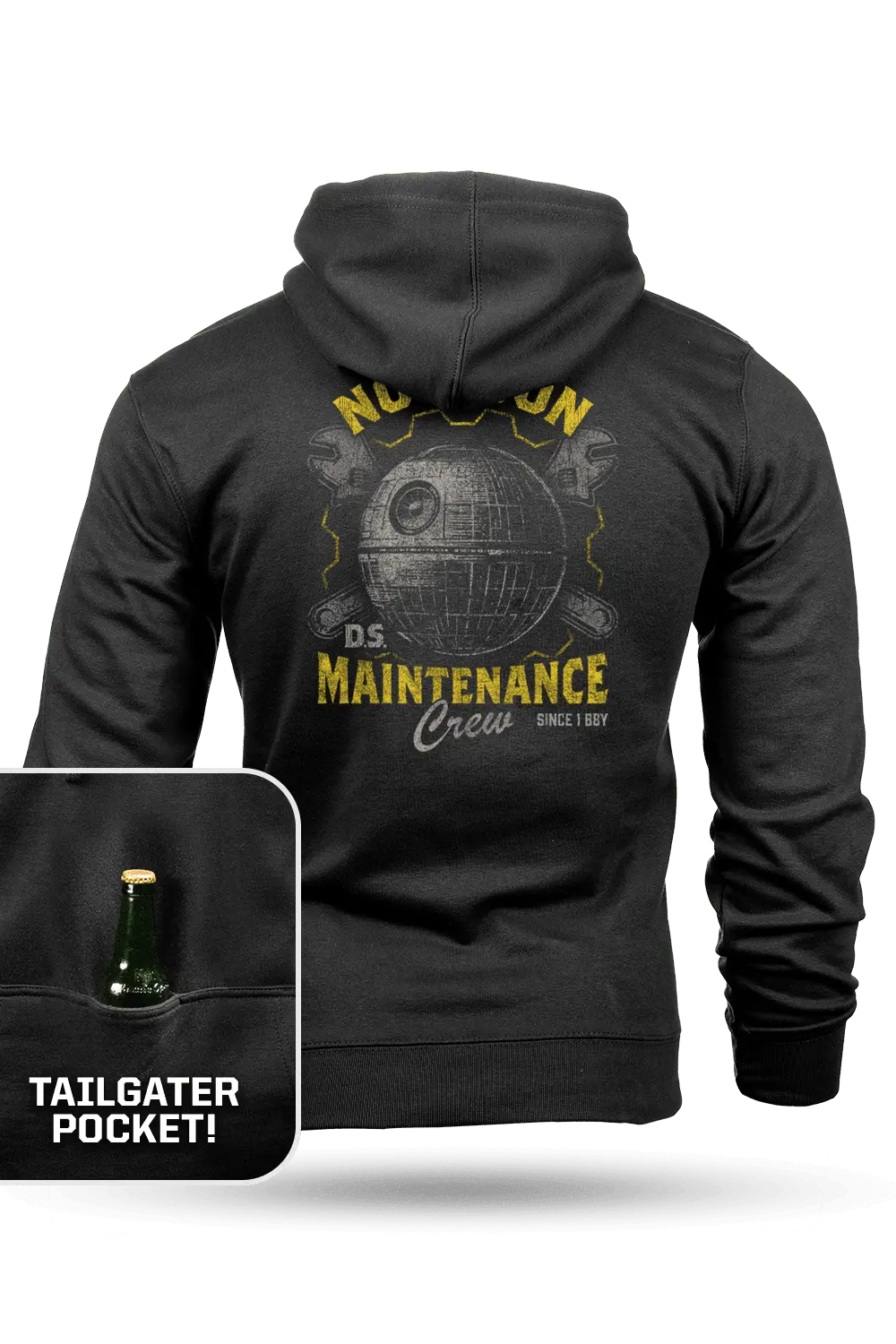 No Moon Maintenance - Tailgater Hoodie 1