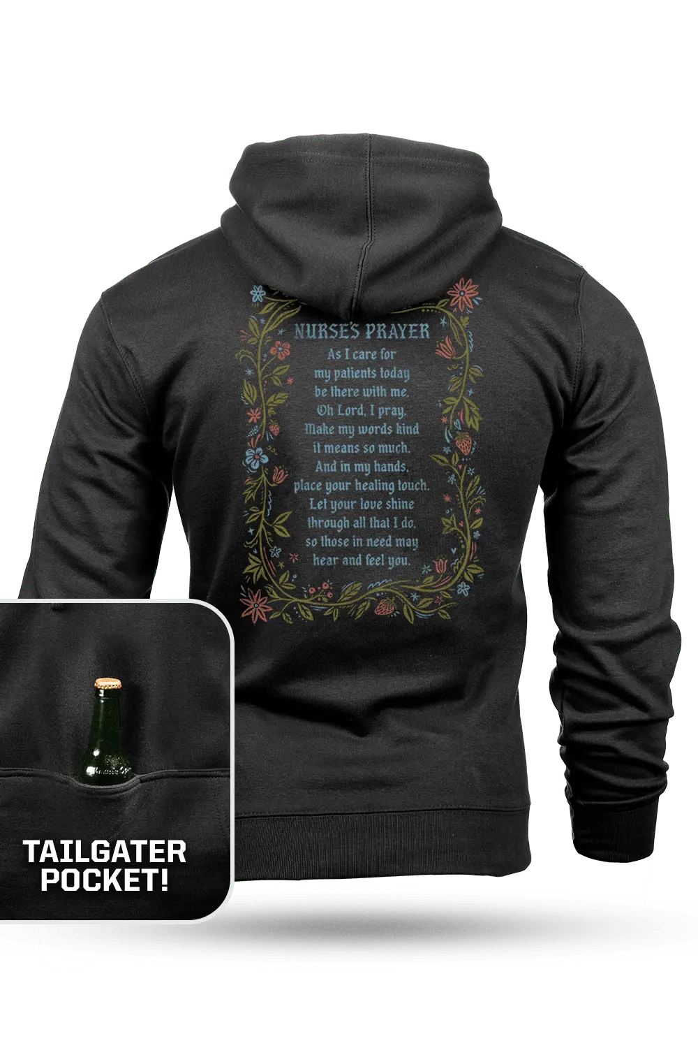 Nurse's Prayer - Tailgater Hoodie 1
