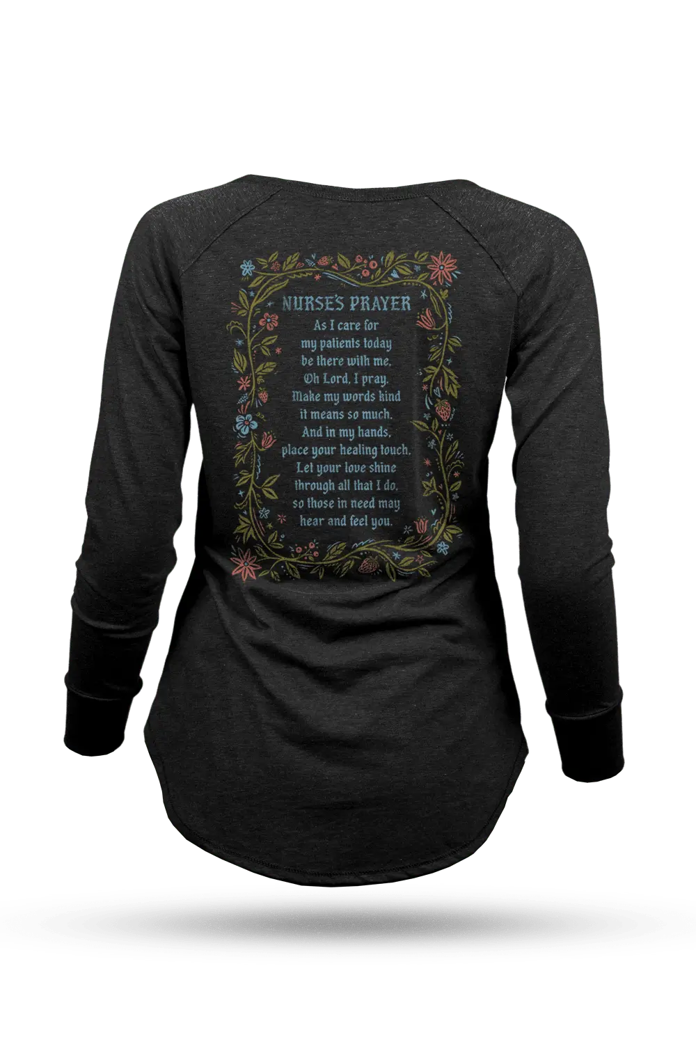 Nurse's Prayer - Women's Long-Sleeve Shirt 1