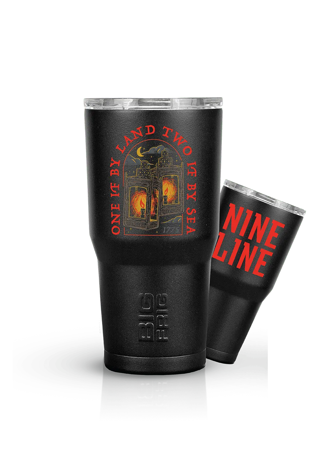 One If By Land, Two If By Sea - Big Frig Tumbler 1