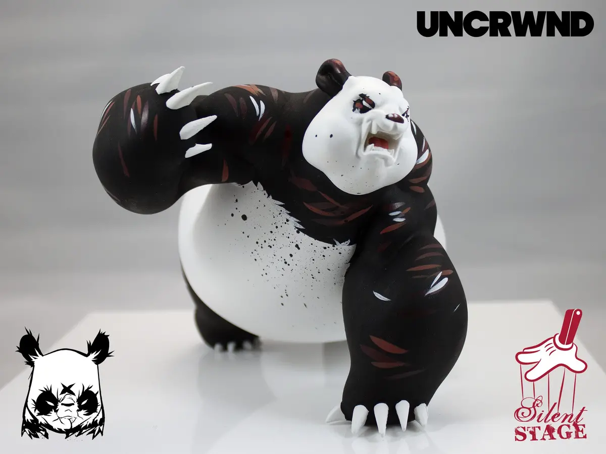 Aaron "Angrywoebots" Martin Panda King 2 "Uncrwnd" Original Colorway 1