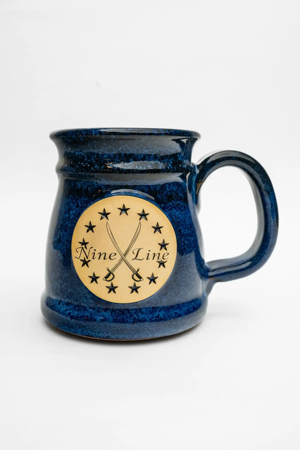 Patriots Crossed Sword - Handcrafted Ceramic Mug 1